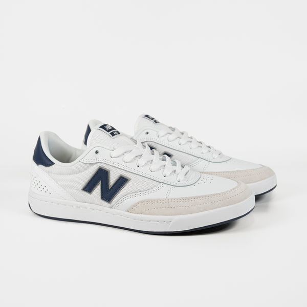 New Balance Numeric - 440 Shoes - White / Navy