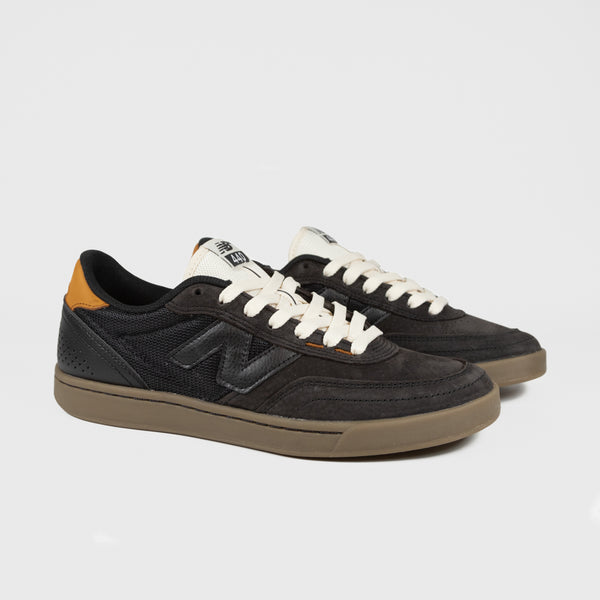 New Balance Numeric - 440 V2 Shoes - Black / Gum