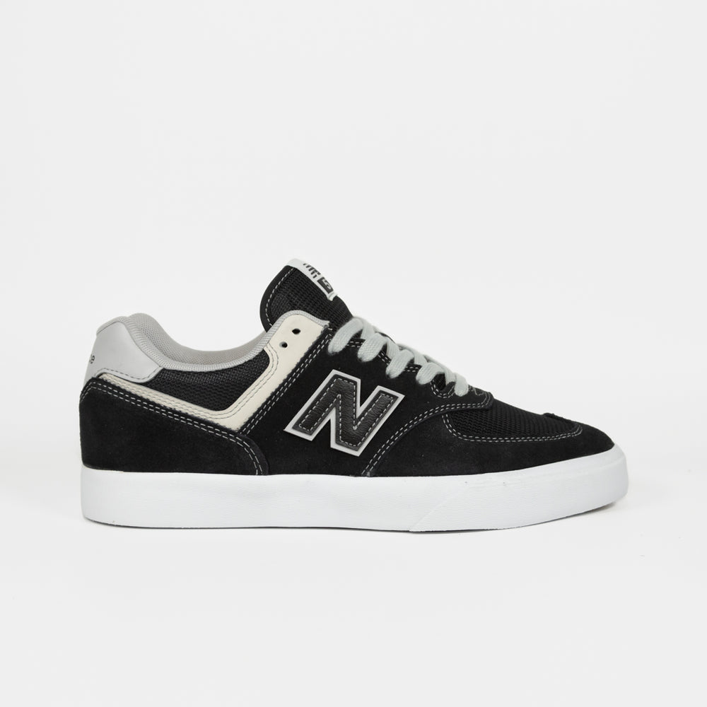 New Balance Numeric Black And Grey 574 Vulc Shoes