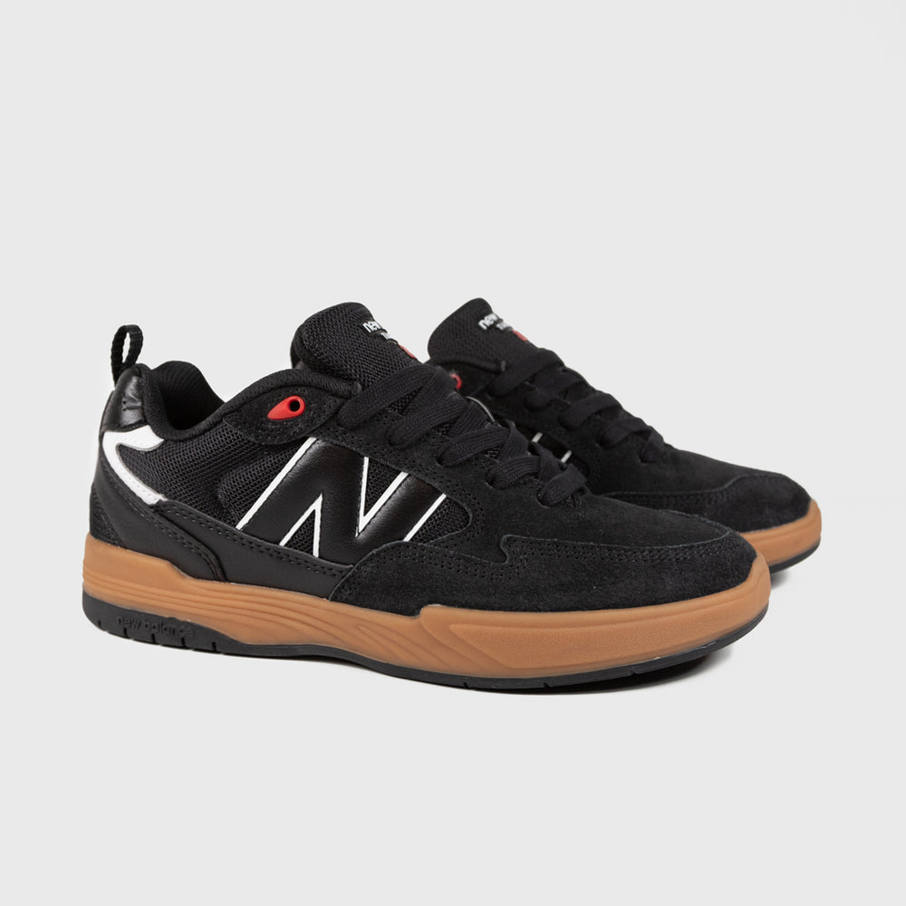 New Balance Numeric Black And Gum 808L Tiago Lemos Shoes