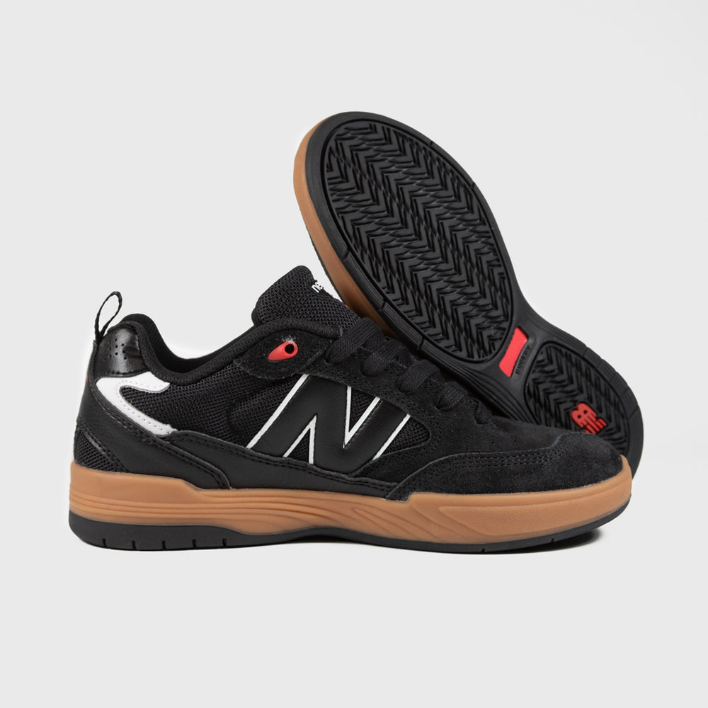 New Balance Numeric Black And Gum 808L Tiago Lemos Shoes