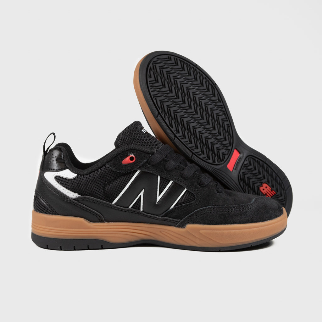 New Balance Numeric Black And Gum 808L Tiago Lemos Shoes