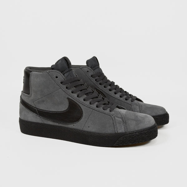 Nike SB - Blazer Mid Shoes - Anthracite / Black / Anthracite / Black