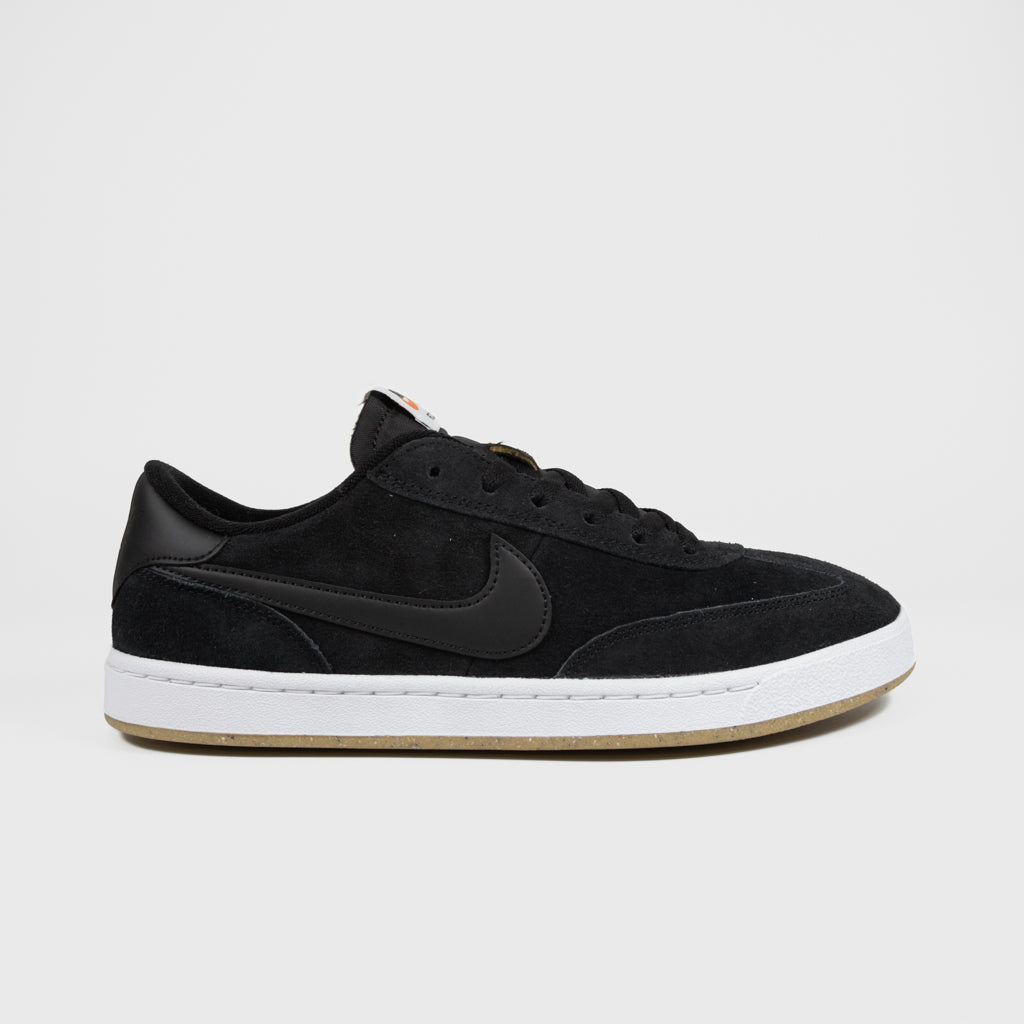 Nike SB FC Classic Shoes Black White Vivid Orange