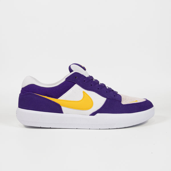 Nike SB - Force 58 Shoes - Court Purple / Amarillo / White