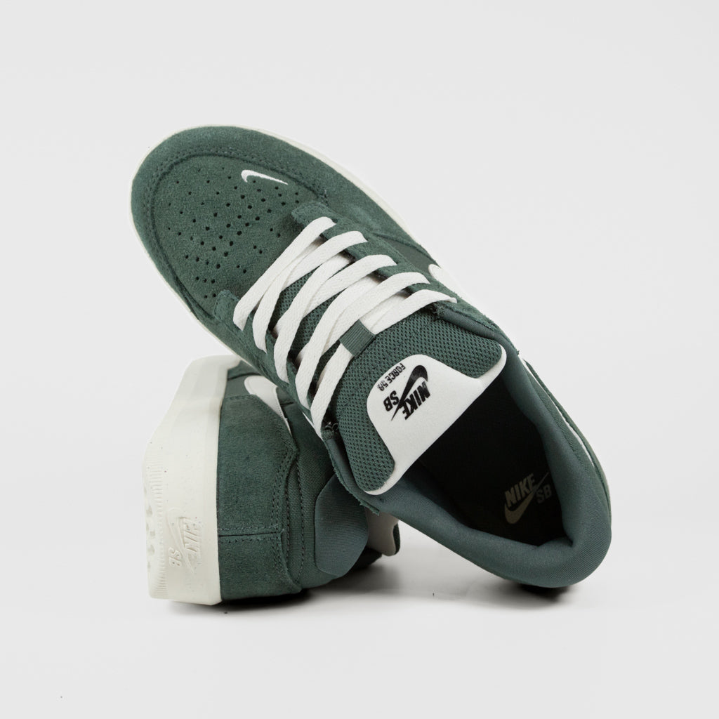 Nike SB Vintage Green And Sail White Force 58 Shoes