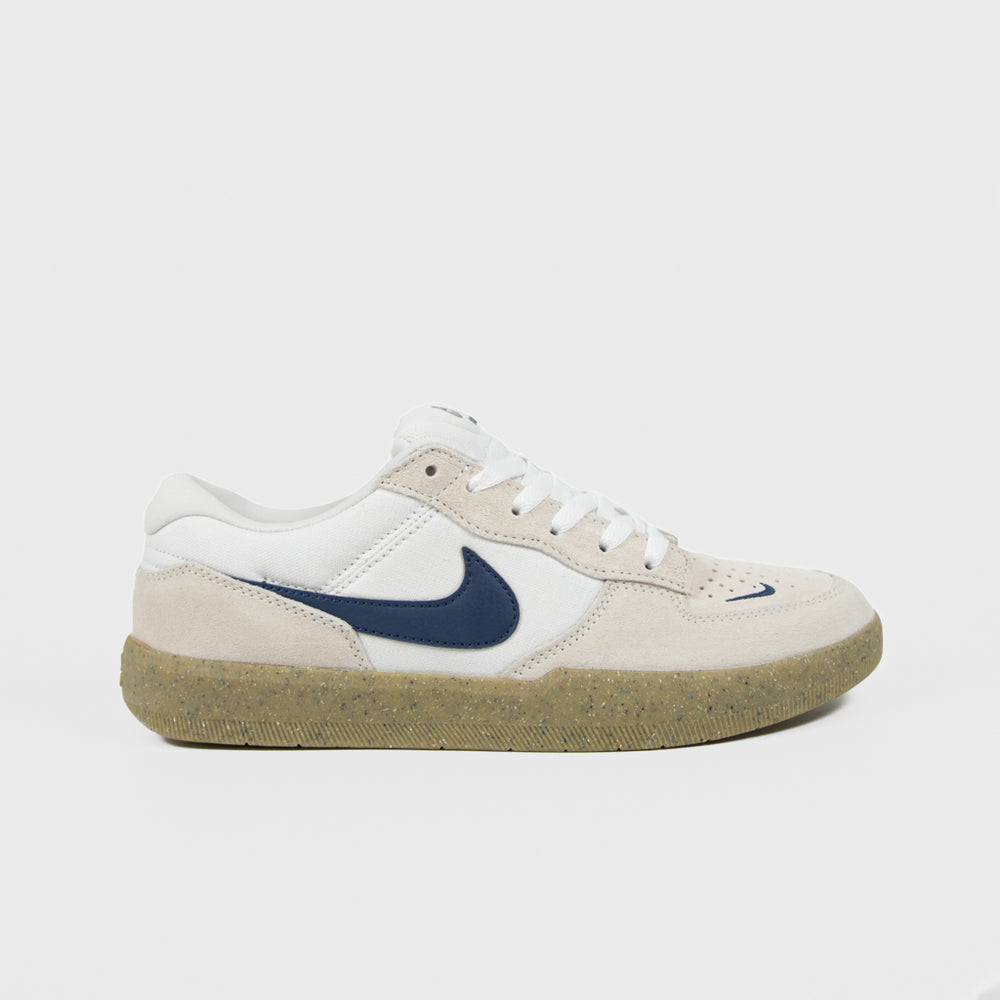 Nike SB White and Gum Force 58 Shoes