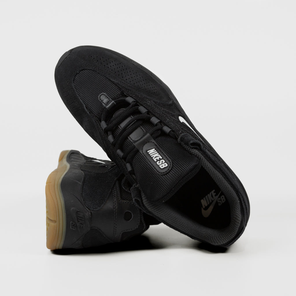 Nike SB Black And Gum Vertebrae Shoes