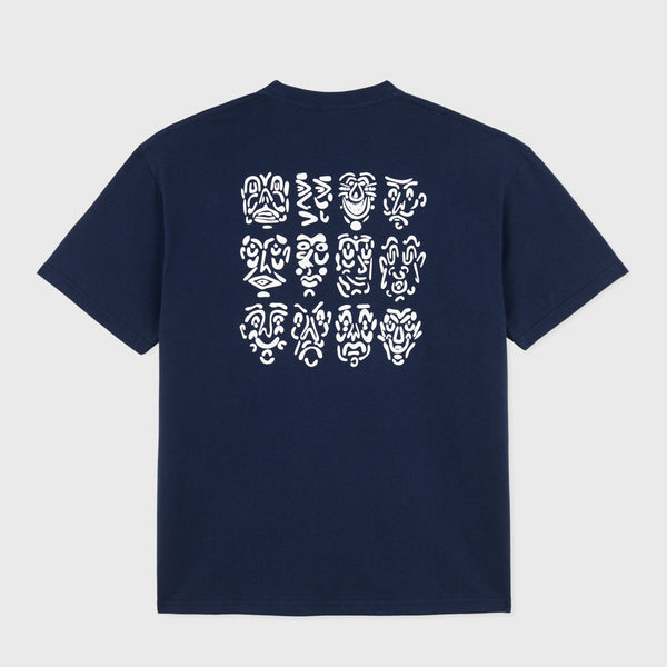 Polar Skate Co. - 12 Faces T-Shirt - Dark Blue