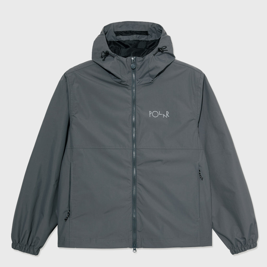 Polar Skate Co. - Coach Hooded Zip Jacket - Graphite – Welcome