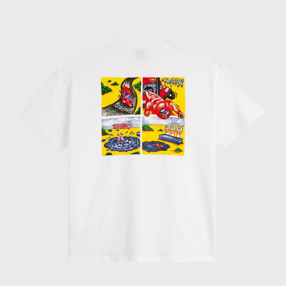 Polar Skate Co. Crash White T-Shirt