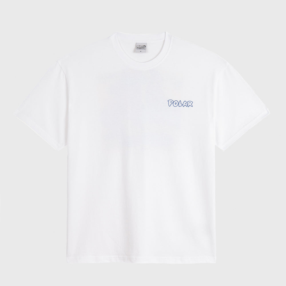 Polar Skate Co. Crash White T-Shirt