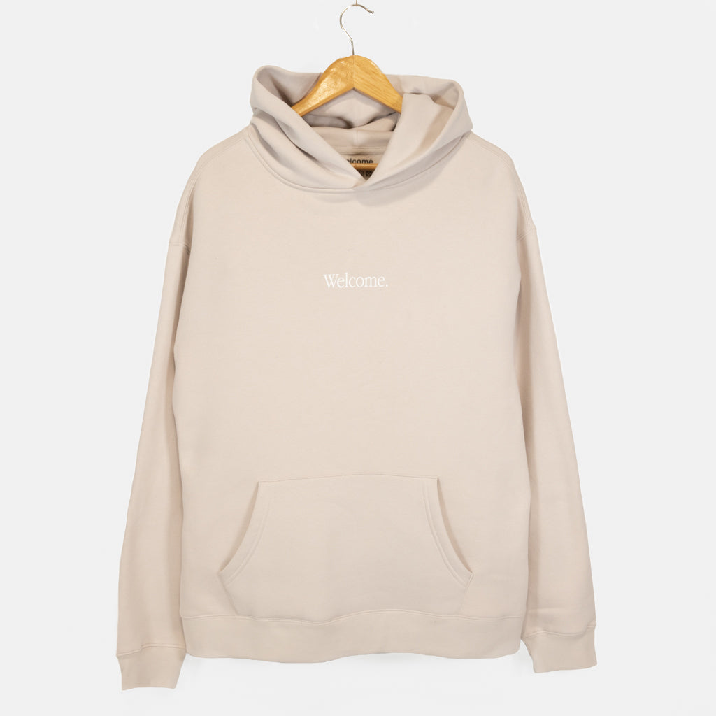 Welcome Skate Store Prince Off White Bone Pullover Hooded Sweatshirt