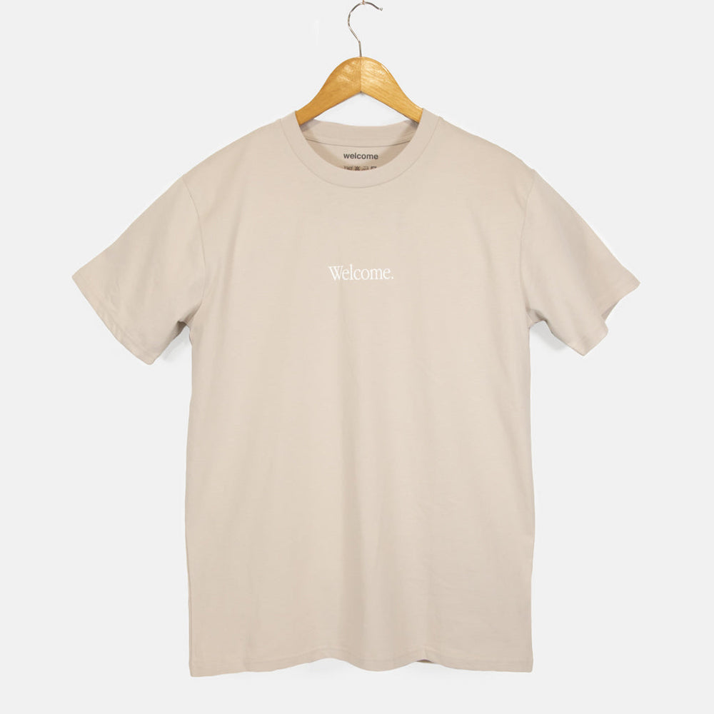 Welcome Skate Store Prince Off White Bone T-Shirt
