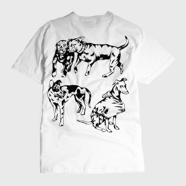 Skateboard Cafe - Pooch T-Shirt - White