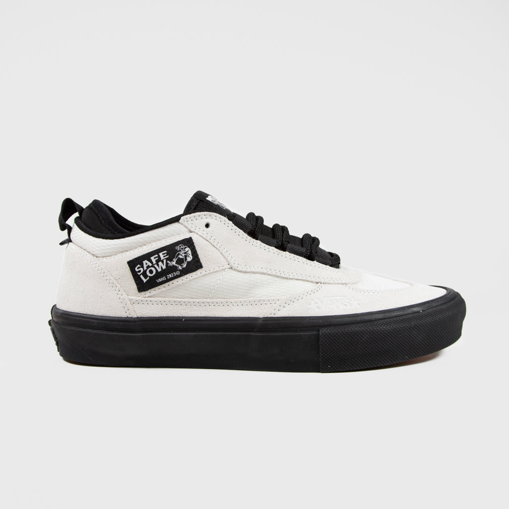 Vans Atiba Skate Safe Low Shoes Bone White Black – Welcome