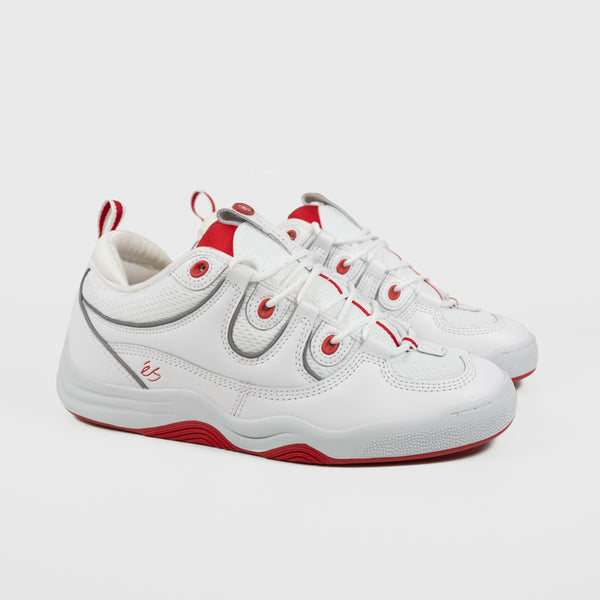 eS Footwear - 'Skate Shop Day' Two Nine 8 Shoes - White / Red