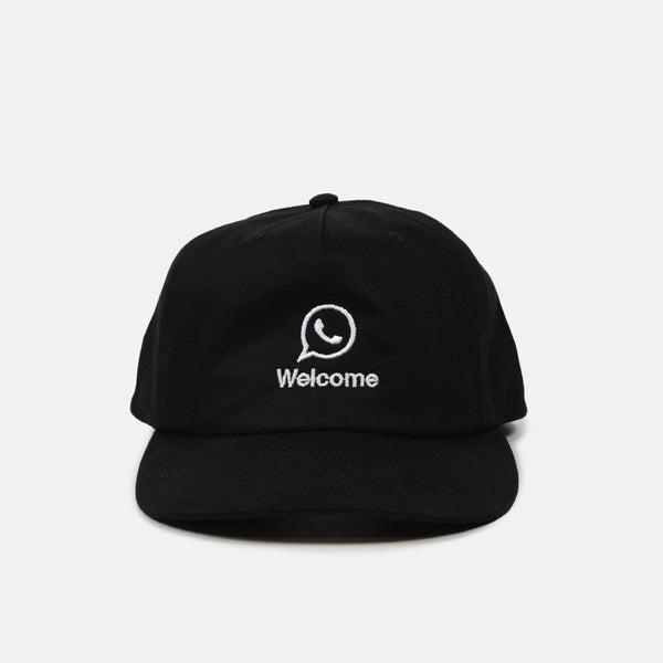 Welcome Skate Store - Whatsup Cap - Black