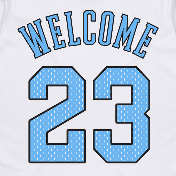 Welcome Skate Store - XXIII T-Shirt - White / Blue