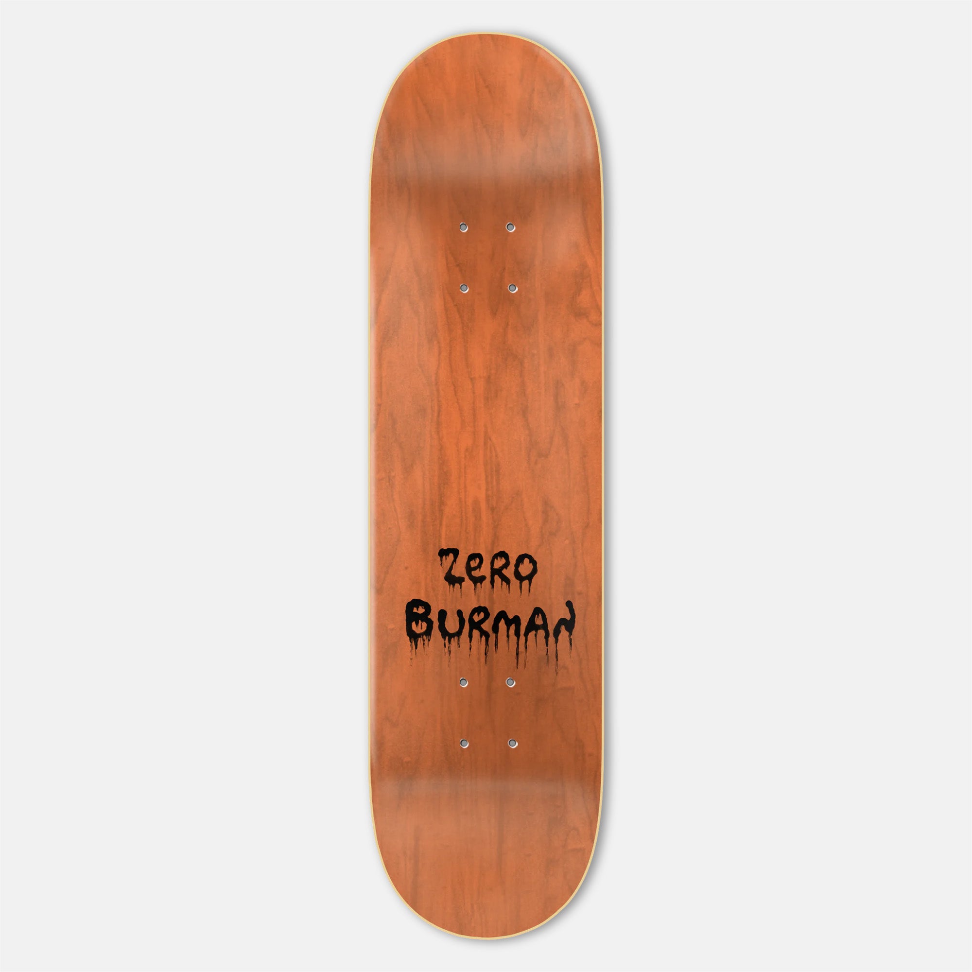 Zero Skateboards - 8.5" Dane Burman Springfield Horror Skateboard Deck