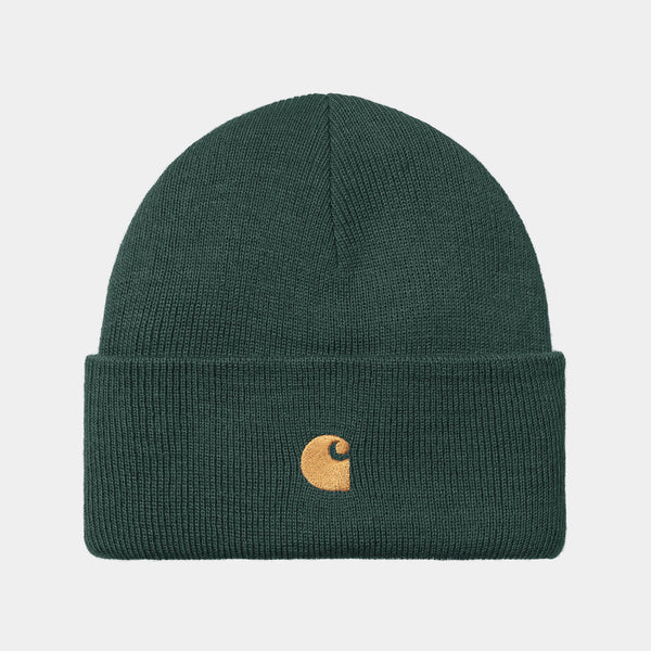 Carhartt WIP - Chase Beanie - Discovery Green / Gold