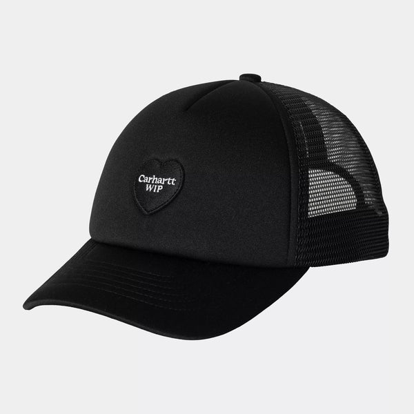 Carhartt WIP - Heart Patch Trucker Cap - Black