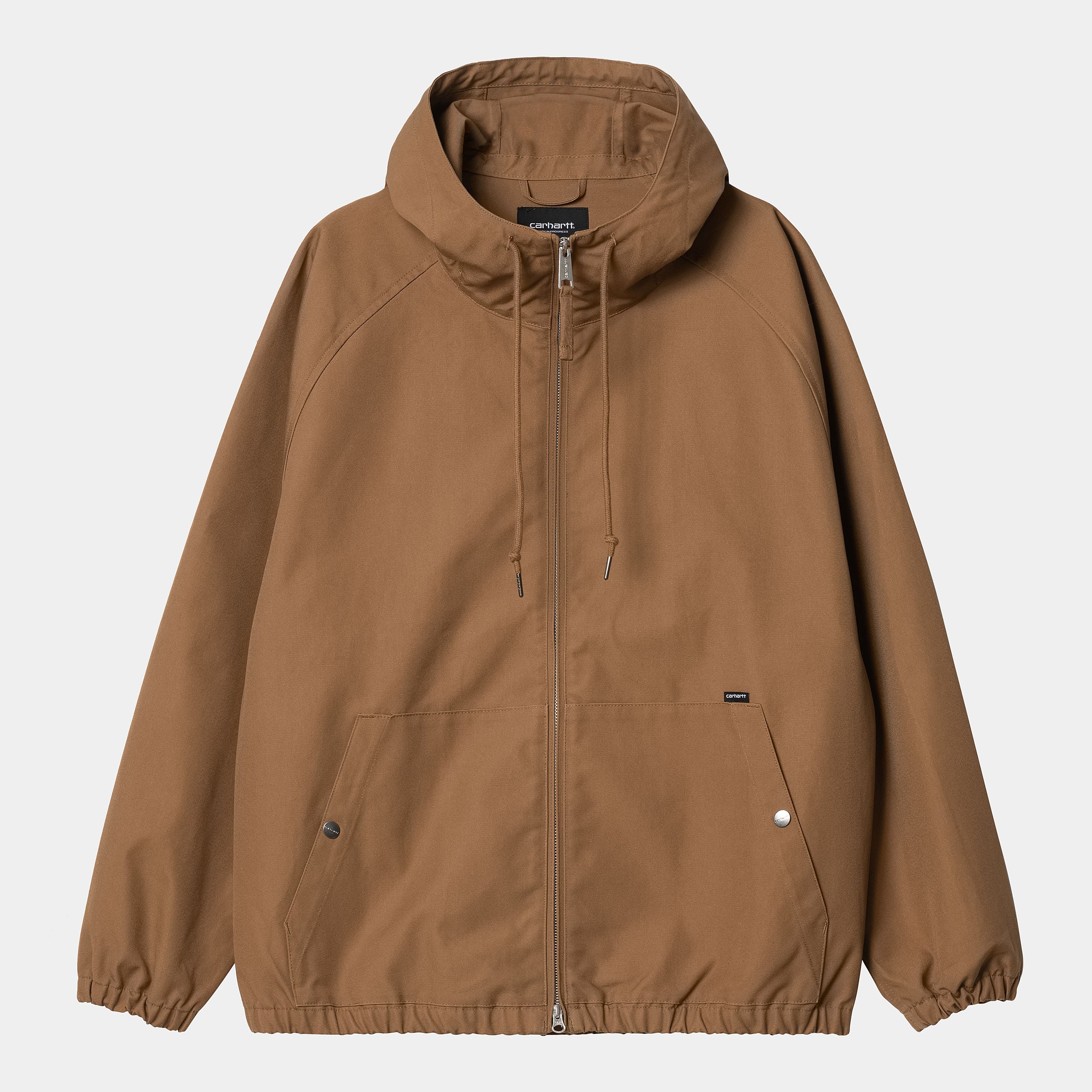 Carhartt WIP Madock Jacket Hamilton Brown Stone Wash Welcome Skate Store