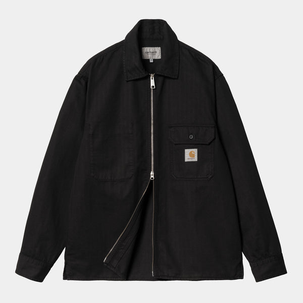 Carhartt WIP - Rainer Shirt Jacket - Black Garment Dyed