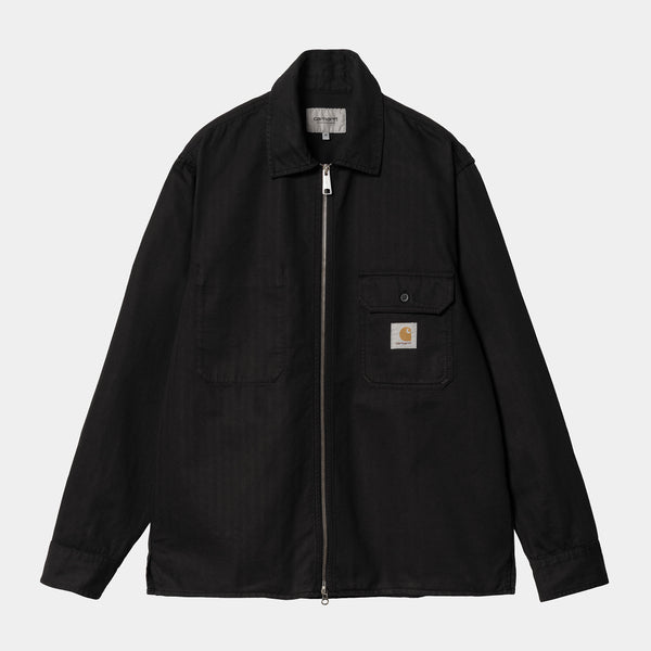 Carhartt WIP - Rainer Shirt Jacket - Black Garment Dyed