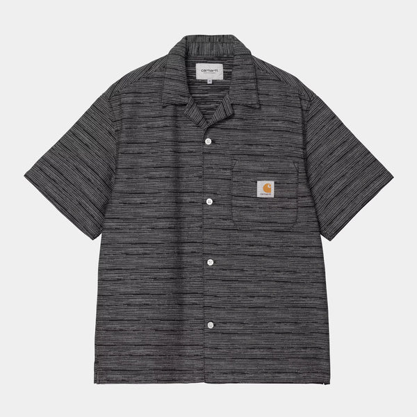 Carhartt WIP - Gellar Short Sleeve Shirt - Gellar Stripe / Black
