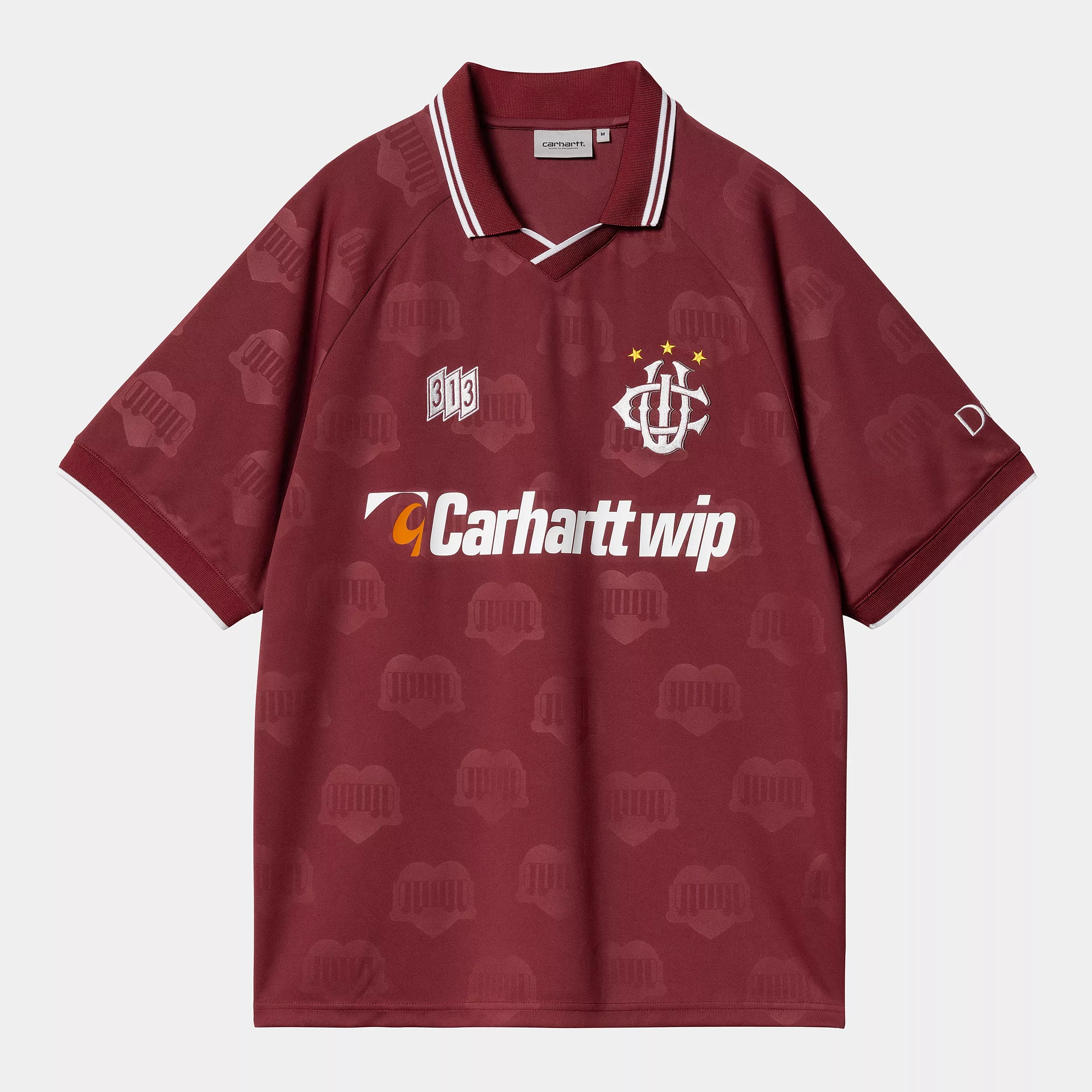 Carhartt WIP - Hartt's Short Sleeve Football Jersey - Heart Train