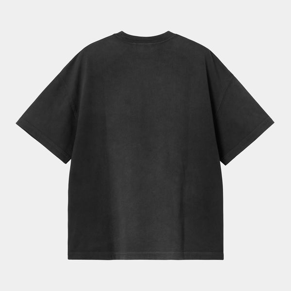 Carhartt WIP - Hudson Pocket T-Shirt - Black / Chalk Wash