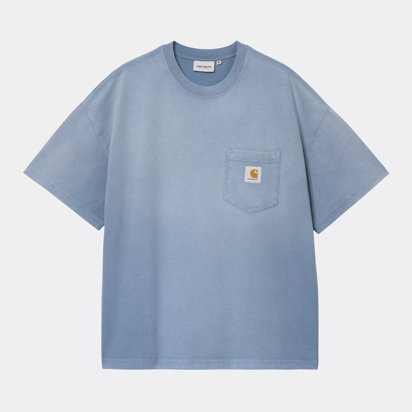 Carhartt WIP - Hudson Pocket T-Shirt - Sorrent / Chalk Wash