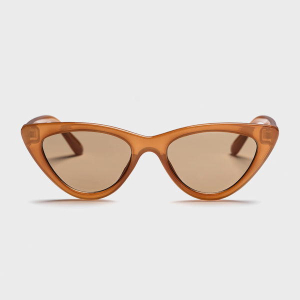 CHPO - Amy Sunglasses - Mustard / Brown