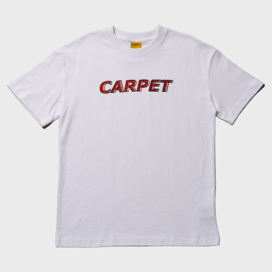 Carpet Company - Misprint T-Shirt - White | Welcome Skate Store Carpet Company - Misprint T-Shirt - White | Welcome Skate Store