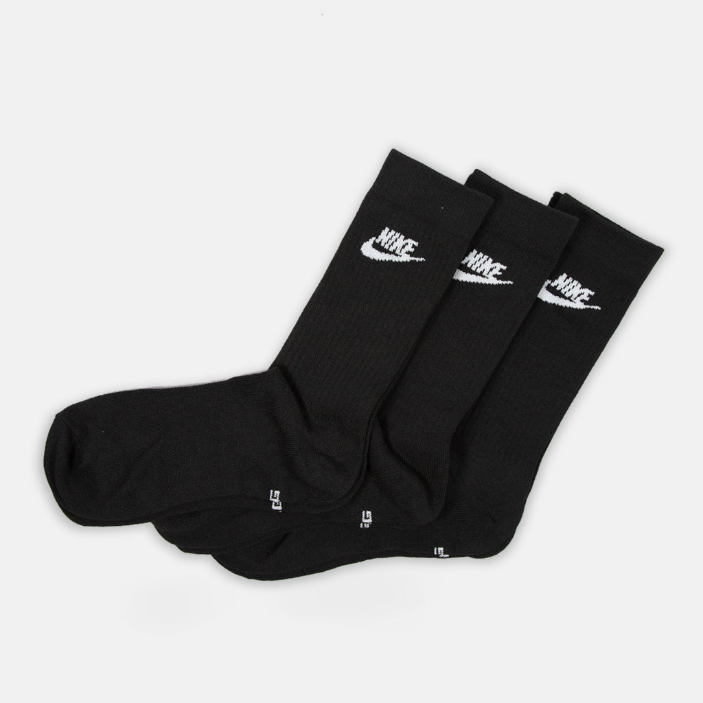 Nike SB Everyday Max (3 Pack) Crew Socks Black – Welcome Skate