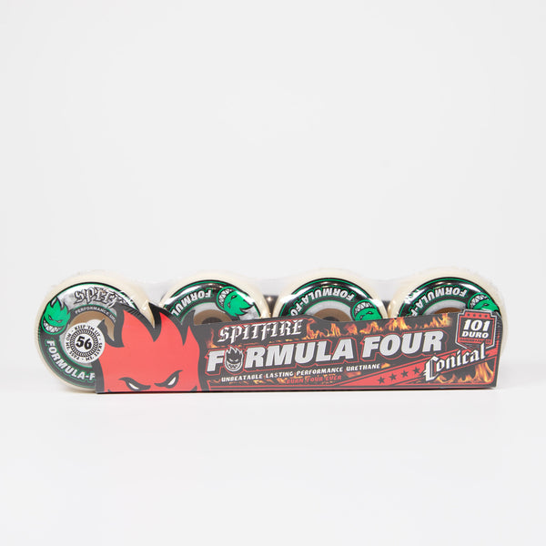 Spitfire - 56mm (101a) Formula Four Skateboard Wheels (Conical)