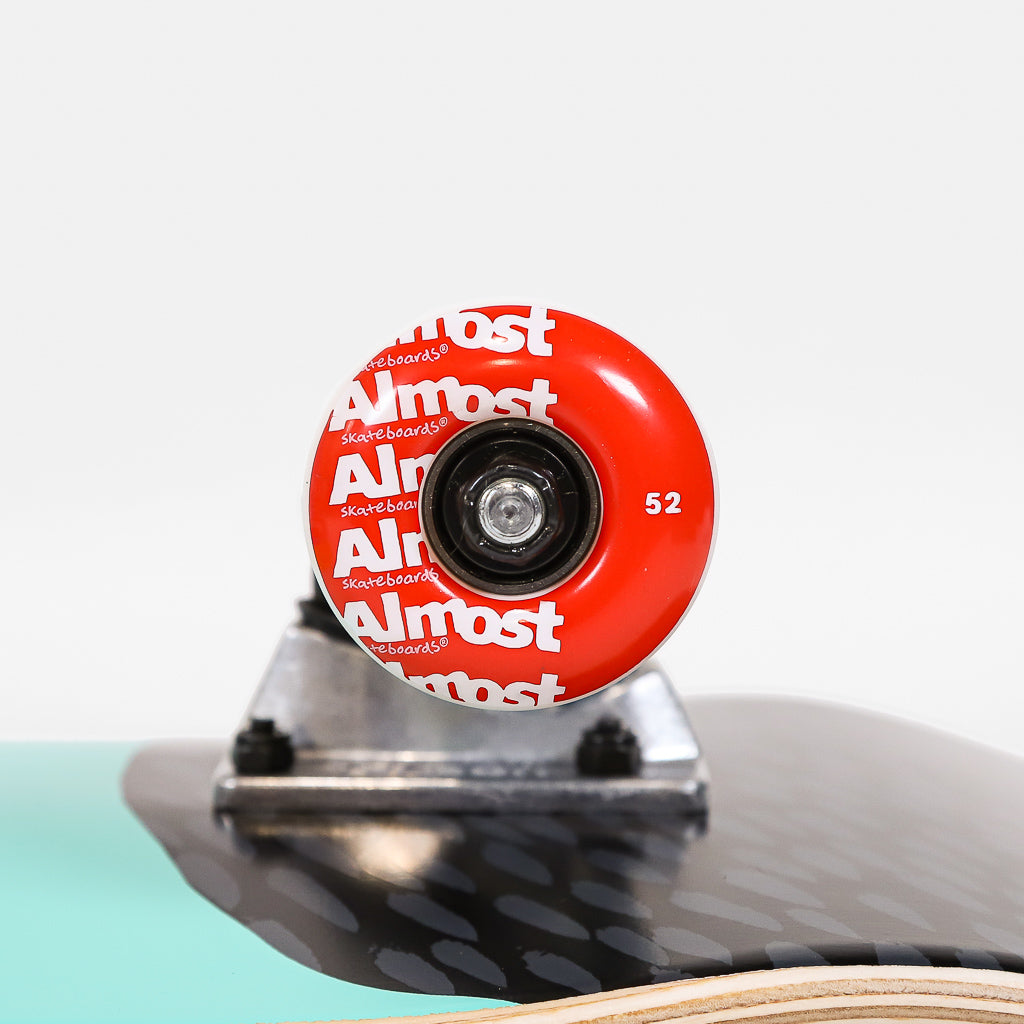 Almost Skateboards 8.25" Radiate Blue First Push Complete Skateboard Wheel