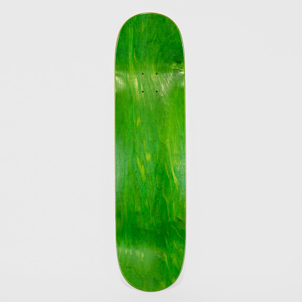 Welcome Skate Store - 8.625” Bubble Skateboard Deck (High Concave) - White / Green