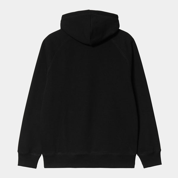 Carhartt WIP - Chase Pullover Hooded Sweatshirt - Black / Gold