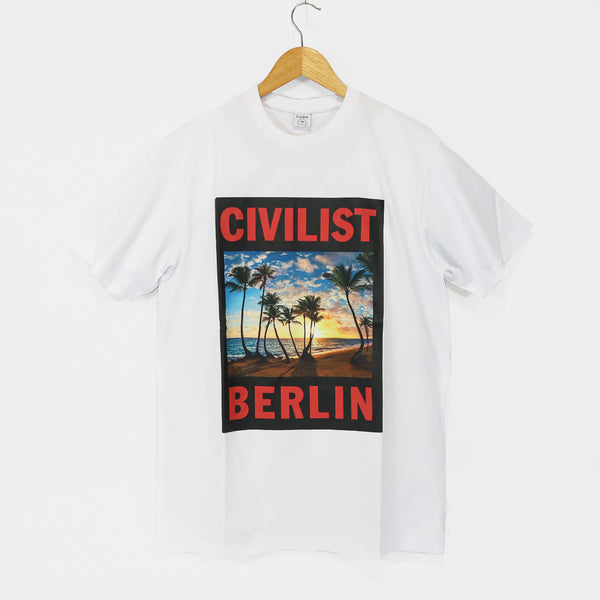 Civilist - Palme T-Shirt - White