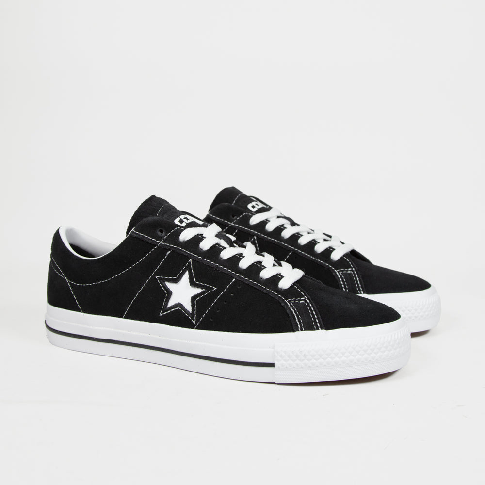 Converse Cons Black And White One Star Pro OX Shoes