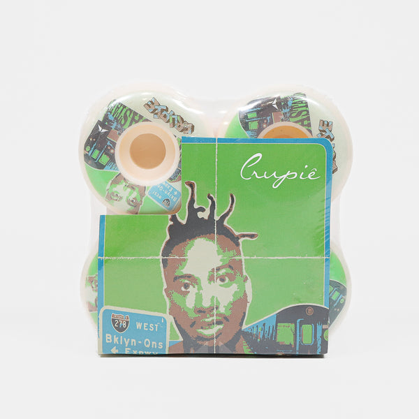 Crupie Wheels - 54mm (101a) Wide Shape ODB Metro Skateboard Wheels