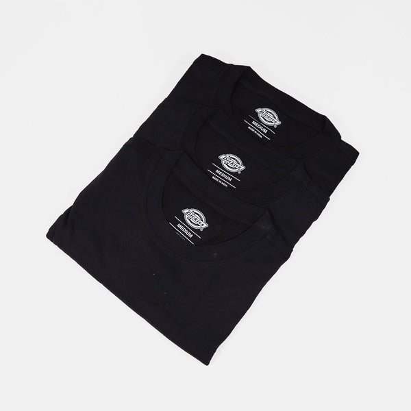 Dickies - Plain T-Shirt (Three) Pack - Black