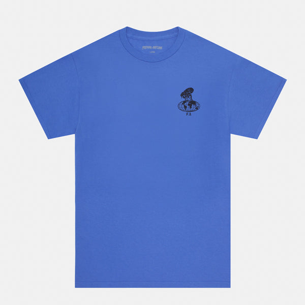 Fucking Awesome - Flea The World T-Shirt - Flo Blue