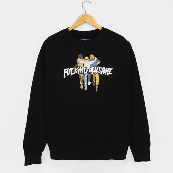 Fucking Awesome - The Kids All Right Crewneck Sweatshirt - Black