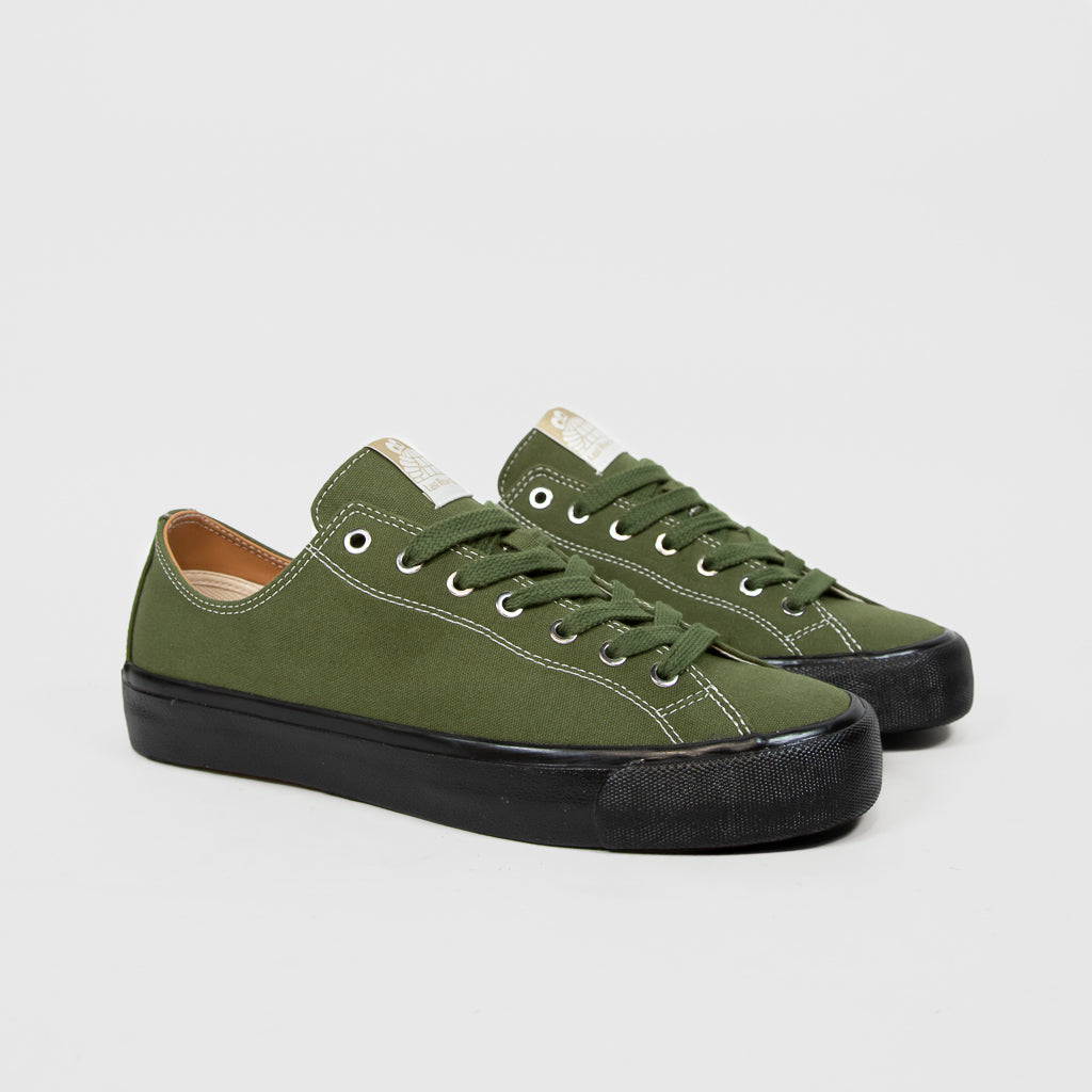 Last Resort AB VM003 Leaf Green Canvas Lo Shoes