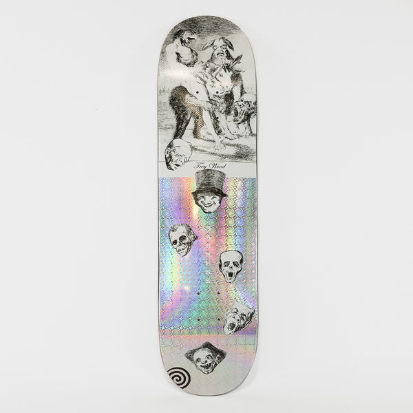 Madness Skateboards - 8.25” Trey Wood Beast Holographic Super Sap Skateboard Deck