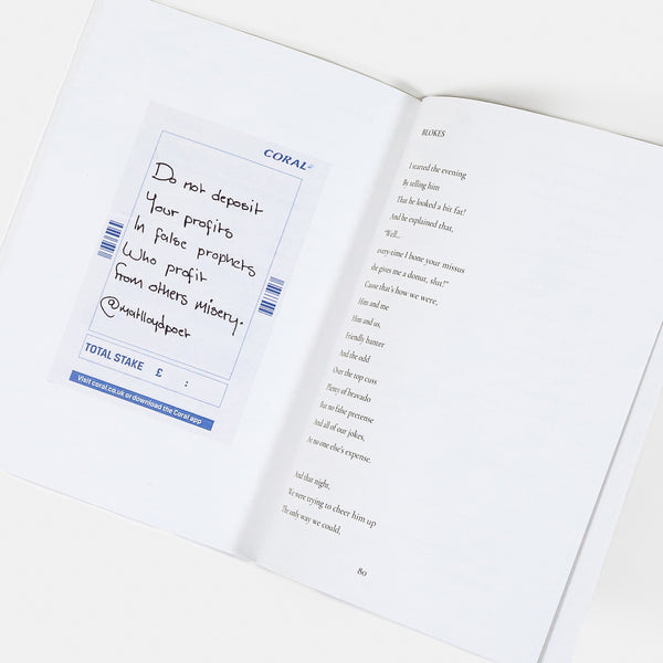 'What You Missed' - Poetry Book by Mat Lloyd
