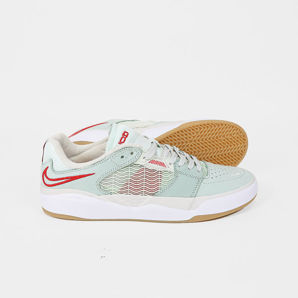 Nike SB - Ishod Wair Shoes - Seafoam / University Red / Barely Green